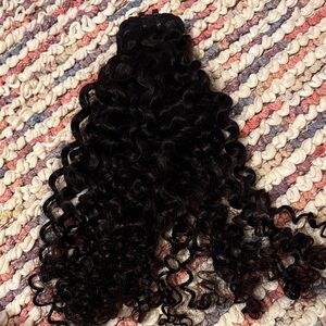 22” Deep Curly Human Hair Bundles